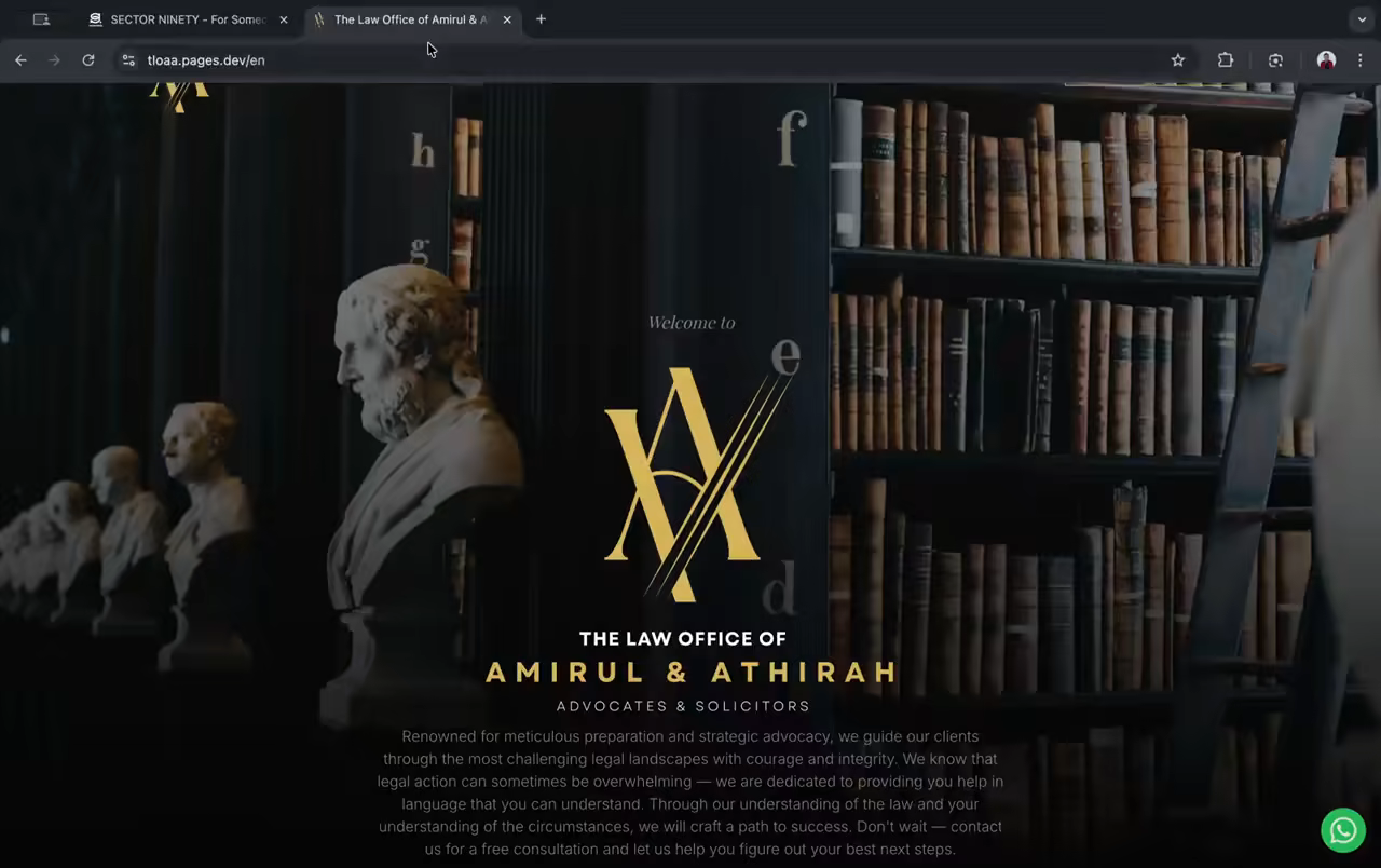 The Law Office of Amirul & Athirah preview